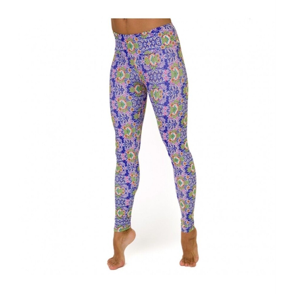 Onzie Lotus Hot Yoga Floral Printed Long Legging